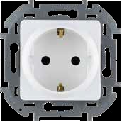Розетка Legrand Inspiria с/у с з/к и шторками алюминий