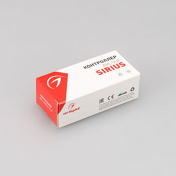 Контроллер ARL-SIRIUS-RGBW-SUF (DIM/MIX/RGB/RGBW, 12-24V, 4x4A, 192-384W, 2.4G)