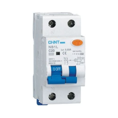 Диф. автомат NB1L 1P+N C25 30mA тип AC 10кА (36mm)