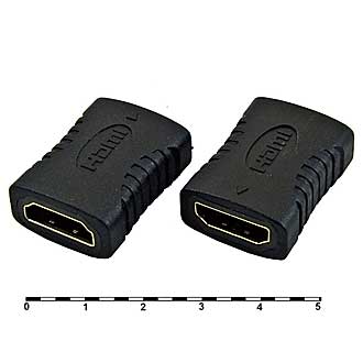 HDMI (гн)-HDMI (гн)  переходник, Разъём