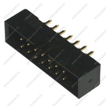IDC-14MS вилка, Разъём