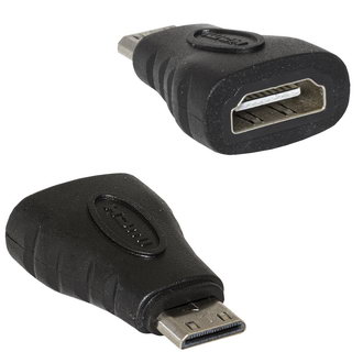 miniHDMI (шт)-HDMI (гн) переходник, Разъём