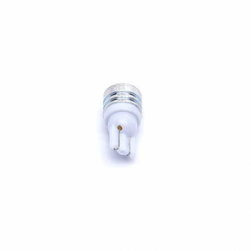 Светодиодная лампа T10 (W5W) 12V 1 HIGH POWER LED White