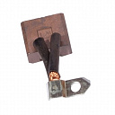 Щетка для электродвигателя 9,4x24,7x22,9 медно-графитовая (провод, клемма) Щетка для электродвигателя 9,4x24,7x22,9 медно-графитовая (провод, клемма)