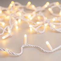 Светодиодная гирлянда "нить"  Arlight ARD-STRING-CLASSIC-10000-WHITE-100LED-MILK-PULSE Warm (230V, 7W, IP65)