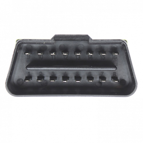 Разъём OBD2, штекер на кабель