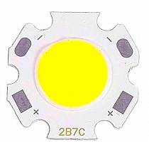 Светодиодная матрица ST 5W 6000K COB (15-18V, 240mA, 350lm, d=20mm)