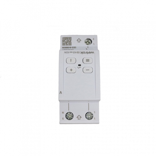 Реле напряжения Welrok D2-63 red