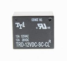 TRD-12VDC-SC-CL-R  12VDC, 10A, 1C, Реле электромагнитное TRD-12VDC-SC-CL-R  12VDC, 10A, 1C