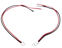RP03 вилка + розетка на кабель с проводом 0,15м 1.25мм, Разъёмпитания