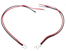 RP03 вилка + розетка на кабель с проводом 0,15м 1.25мм, Разъёмпитания