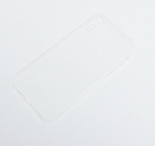 Чехол-накладка для iPhone X/Xs (с защитой камеры) Прозрачный