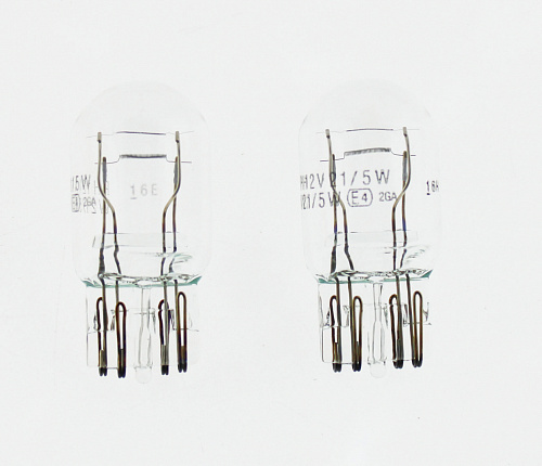 Автолампы накаливания W21/5W Philips 12V 21/5W T20 12066B2 блистер 2 шт 