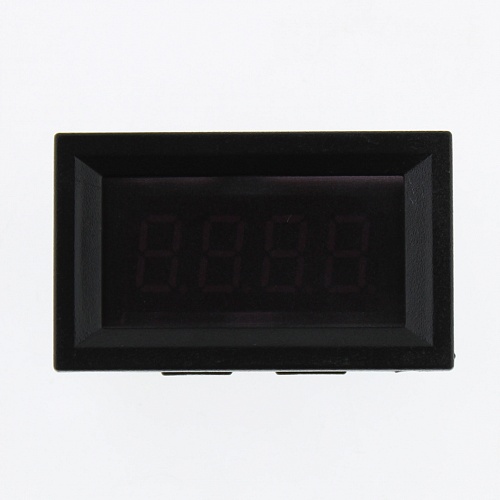 Вольтметр цифровой: 0-33,00VDC blue (45х26mm)