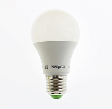 Низковольтная лампа Navigator NLL-A60-10-12/24-4K-E27 (12-24В, 10Вт, аналог 75Вт)