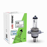 H4 Lite-Tronic Vision+30% 12V 60/55W P43t-38