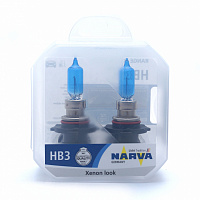 Галогенная лампа головного света HB3 Narva Range Power White 4500K 12V 65W P20d 48625 2шт