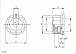 Ручка приборная MF-A01  6,0мм