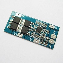 Модуль заряда и защиты Li-Ion АКБ BMS 3х18650 (3S 10A) для Arduino   