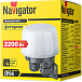 Фотореле Navigator NS-PC04-WH (5-50 лк, 2200Вт, IP66)