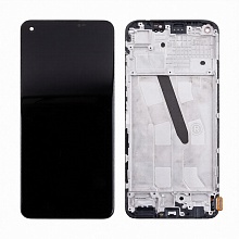 Дисплей для Realme 10 4G (RMX3630) модуль с рамкой Черный - (OLED)