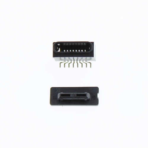 Lightning гнездо на плату для iPhone 8pin (вертикальный) h6.5мм, Разъём