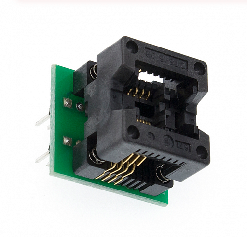 DIP8-SOIC8 ZIF 150 mil , Панелька для микросхем