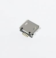 microUSB 5BF 05 гнездо в плату, Разъём