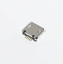microUSB 5BF 05 гнездо в плату, Разъём