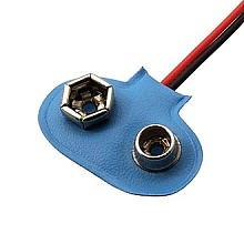 Батарейный отсек Гнездо для кроны  BS-E blue tail 100 mm