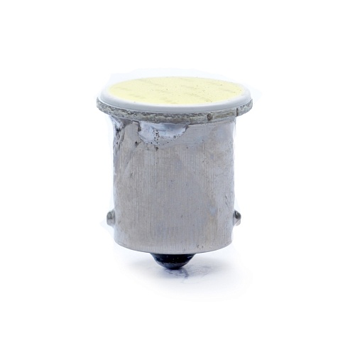 Светодиодная лампа R5W (BA15S) 24V 1 COB LED White 