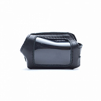 Чехол для брелока Starline A61/A91 (КБ, черная кожа) 