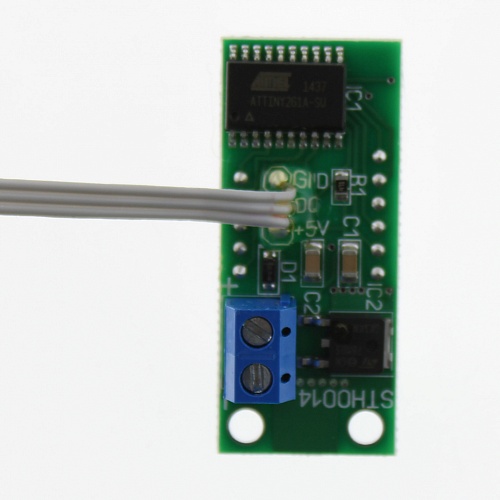 STH0014UG (-55...+125C, ультра яркий зелёный) термометр