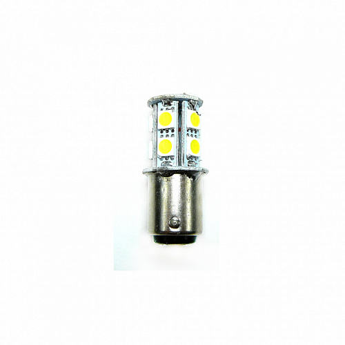 Светодиодная лампа P21/5W (BAY15D) 12V 5050 13 SMD LED White