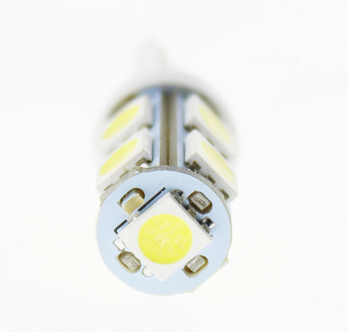 Светодиодная лампа T10 (W5W) 12V 5050 9 SMD LED White Lumen