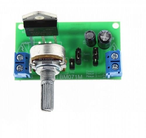 BM071M Регулятор мощности 220В 3 кВт с режимом плавного пуска