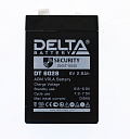 Аккумулятор свинцово-кислотный Delta DT 6028 (6V, 2.8Ah)