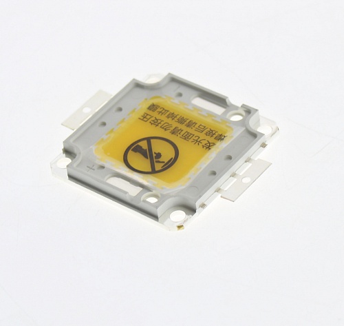 Светодиодная матрица IC 100W 3000К COB (30-35V, 3000mА, 9000lm, 52х56х4,4mm)