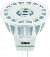 Лампа Navigator NLL-MR11-3-12-3K-GU4-20D (аналог 15Вт, 170лм, теплый белый)