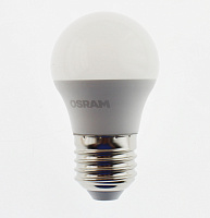 Лампа "шар" светодиодная OSRAM LED Star 7Вт, 600лм, 4000К, E27 (замена 60Вт) 1 Повреждение упаковки