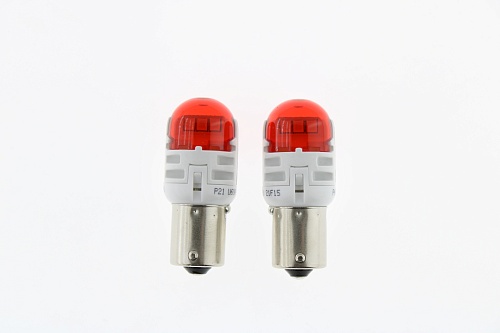 Светодиодная лампа P21W Philips Ultinon Pro6000 SI LED Red 12V 11498 RU60 X2 