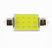 Светодиодная лампа C5W (T11x39) 12V 1 COB LED White Lumen