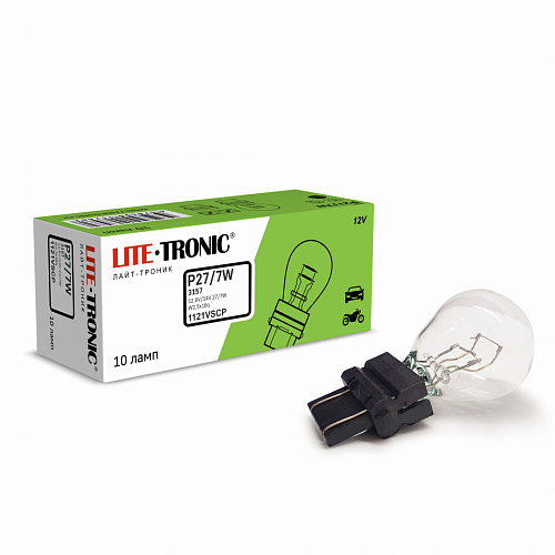 P27/7W (W2,5x16q) Lite-Tronic 12.8V/14V 27/7W 1121VSCP