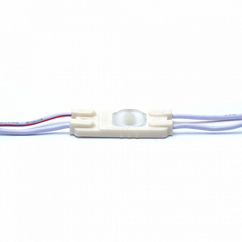 Модуль светодиодный ELP-1-2835-W 1SMD диодов 2835, с линзой, 170гр., 12В, IP65, белый