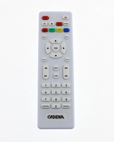 Цифровой эфирный ресивер Cadena  CDT-2214SB, белый