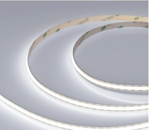 Лента светодиодная Arlight COB-X528-8mm 12V White6000 (11 W/m, IP20, CSP, 5m)  