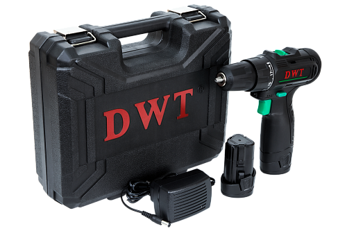 Аккумуляторная дрель-шуруповерт 24Нм DWT ABSP-12 NF-2 BMC