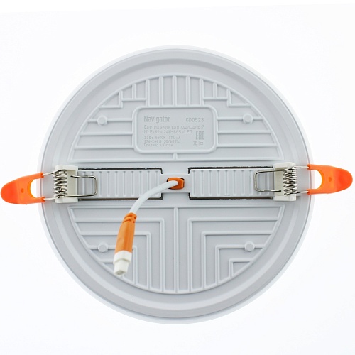 Светильник безрамочный 24Вт, 6500К, круглый с регулируемым диаметром врезного отверстия 50-160мм Navigator (NLP-R2-24W-865-LED)