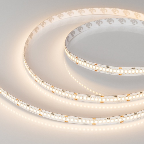 Лента светодиодная Arlight RT-A252-10mm 24V Warm2700 (11 W/m, SMD2835, 252led/m, IP20)