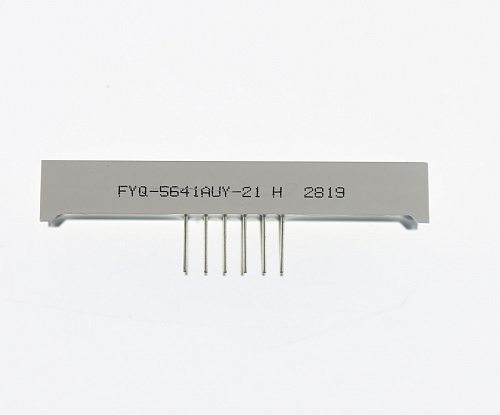 Светодиодный индикатор LED Y 4DIG CA FYQ-5641AUY-21